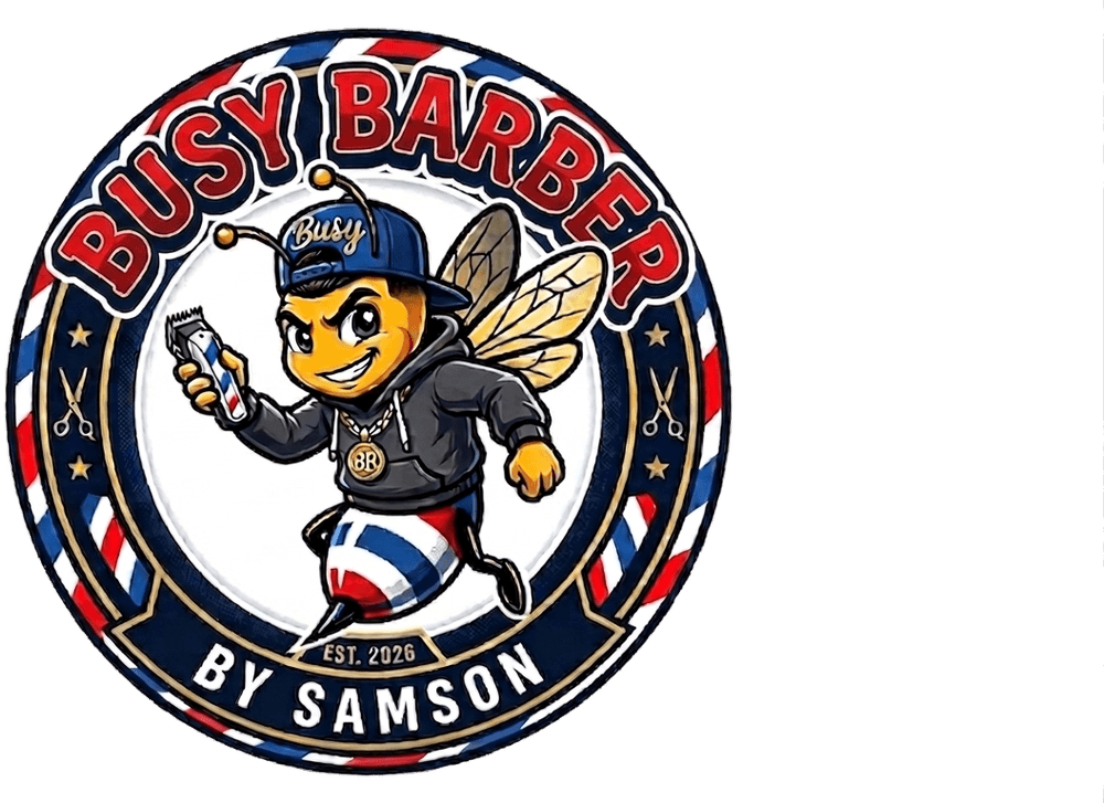 Busy Barber by Samson logo